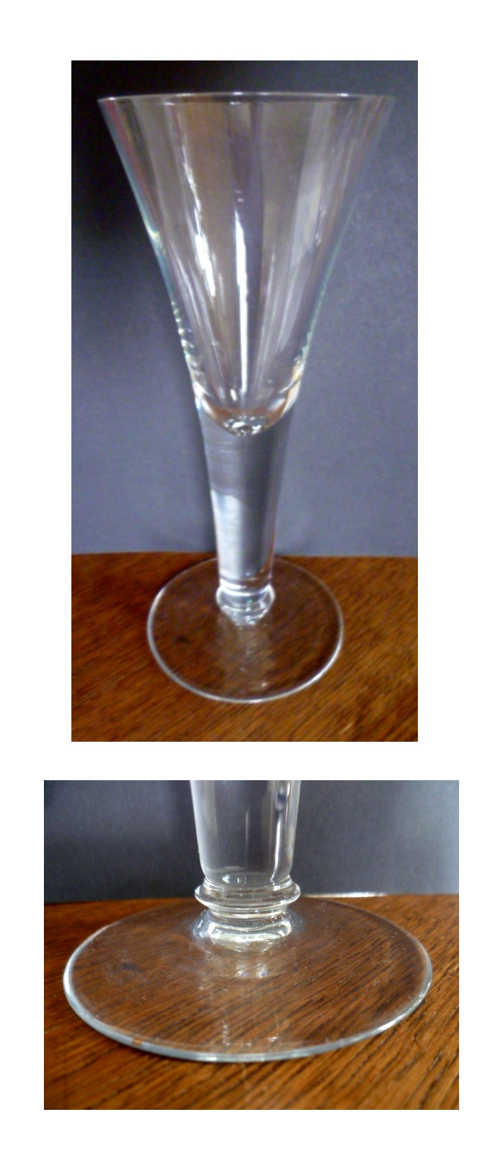 Whitefriars or Dartington Wine Glass Whited10