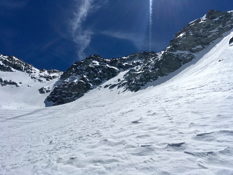 Mont de Gebroulaz et couloir NW du Roc des st peres  Img_9913