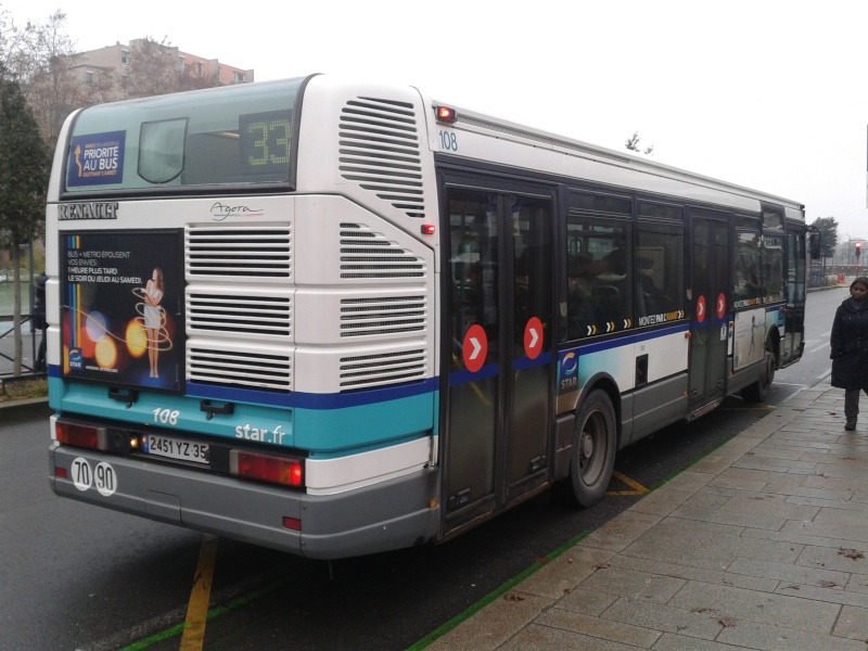 [RENNES] Le réseau STAR (bus+métro) Renaul68