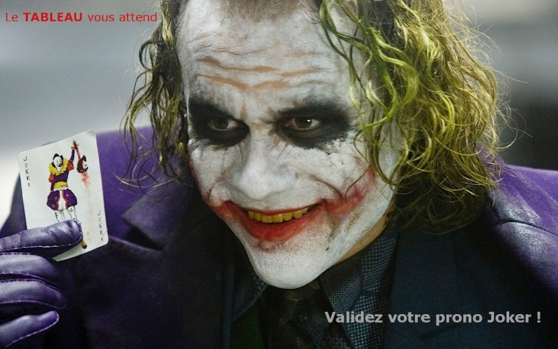 [Pronos] Joker Saison 55 : postez le maintenant Joker10