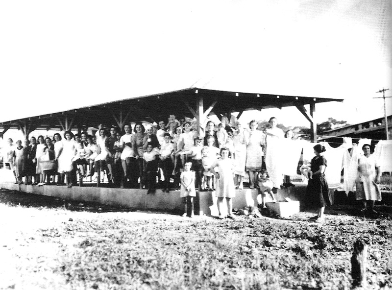 Pictures from the gibralta camp at mona 1940s Gibral14