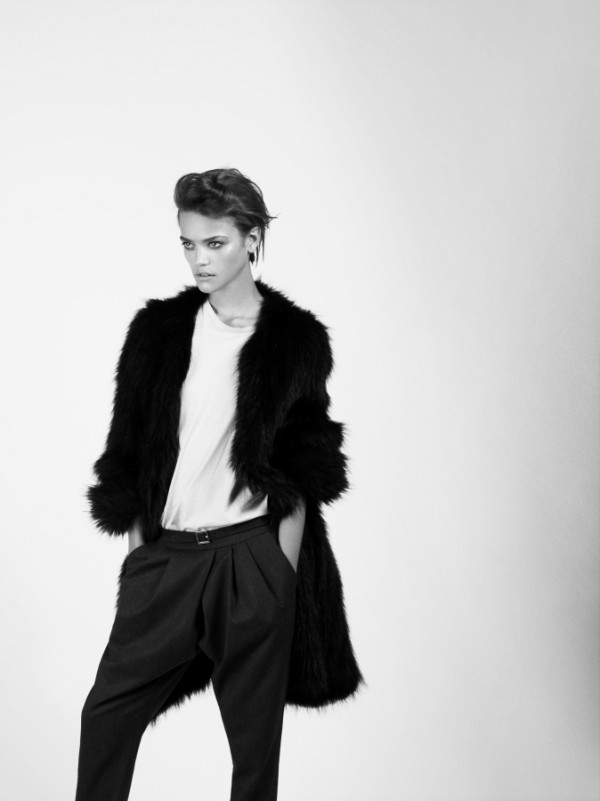 Daria Pleggenkuhle's tom boy inspired striking black and white pics Stylis13