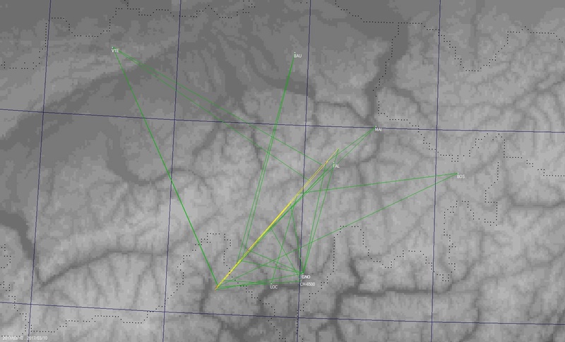 Fireball 2017.03.10 / 21:09:46 U.T.C. Swiss triangulation 17311411