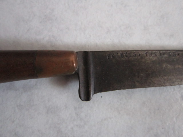 couteau Allemand artisanat de tranchée  Img_1913