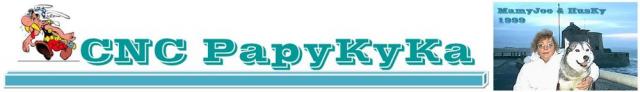 PapyKy - PapyKy, Une roue normal, en place de la 'galette' de secours. Cnc-p237