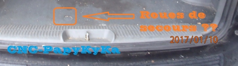PapyKy - PapyKy, Une roue normal, en place de la 'galette' de secours. P1100015