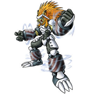 Bearmon (Digimon-Partner von Kenshin) Grappl10