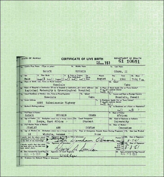 Malik Obama shares photo of brother Barack’s Kenya ‘certificate of birth’ Snap_211