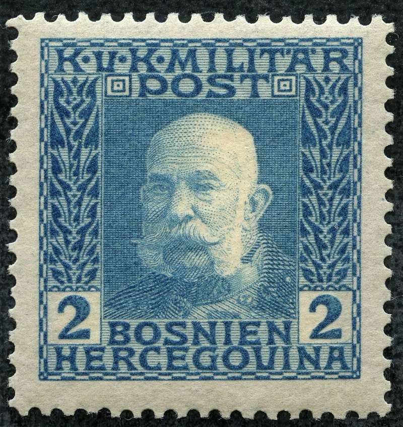 Bosnien - Österreich Bosnien-Herzegowina "Freimarkenausgabe 1912" Nr. 64 bis 84" 65_hel10