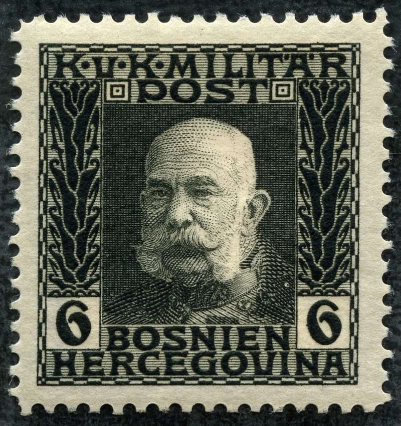 österreich - Österreich Bosnien-Herzegowina "Freimarkenausgabe 1912" Nr. 64 bis 84" 68_sch10