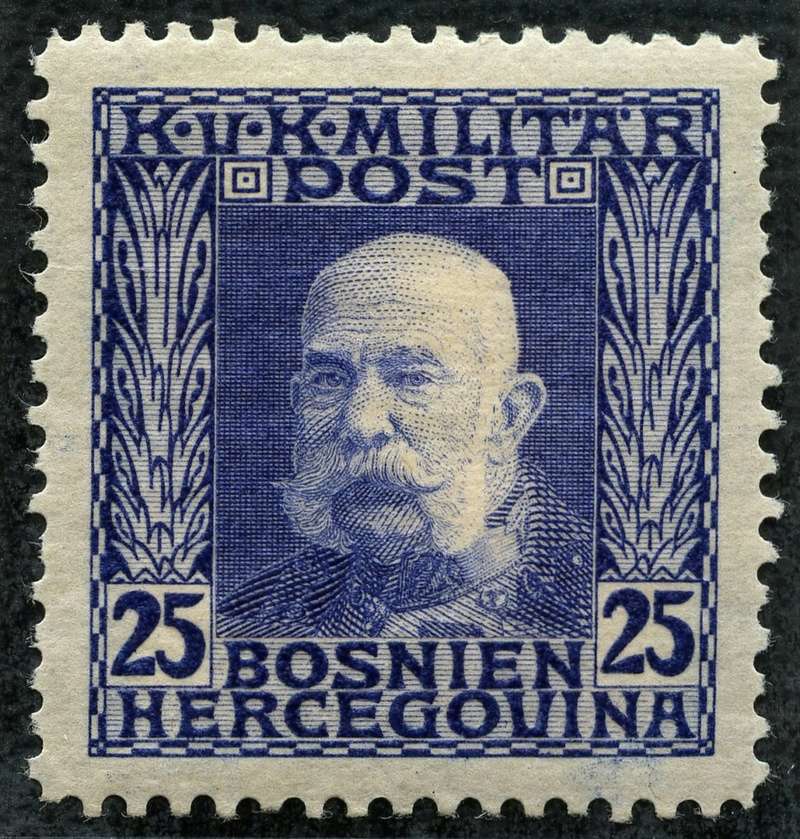 Bosnien - Österreich Bosnien-Herzegowina "Freimarkenausgabe 1912" Nr. 64 bis 84" 72_ult10