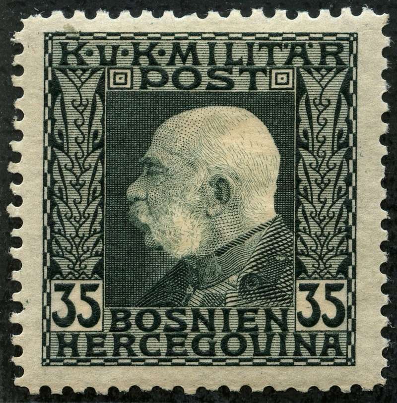 Österreich Bosnien-Herzegowina "Freimarkenausgabe 1912" Nr. 64 bis 84" 74_gry10