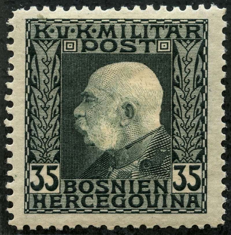 Bosnien - Österreich Bosnien-Herzegowina "Freimarkenausgabe 1912" Nr. 64 bis 84" 74_gry10