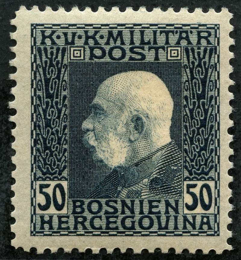 Bosnien - Österreich Bosnien-Herzegowina "Freimarkenausgabe 1912" Nr. 64 bis 84" 77_sch10