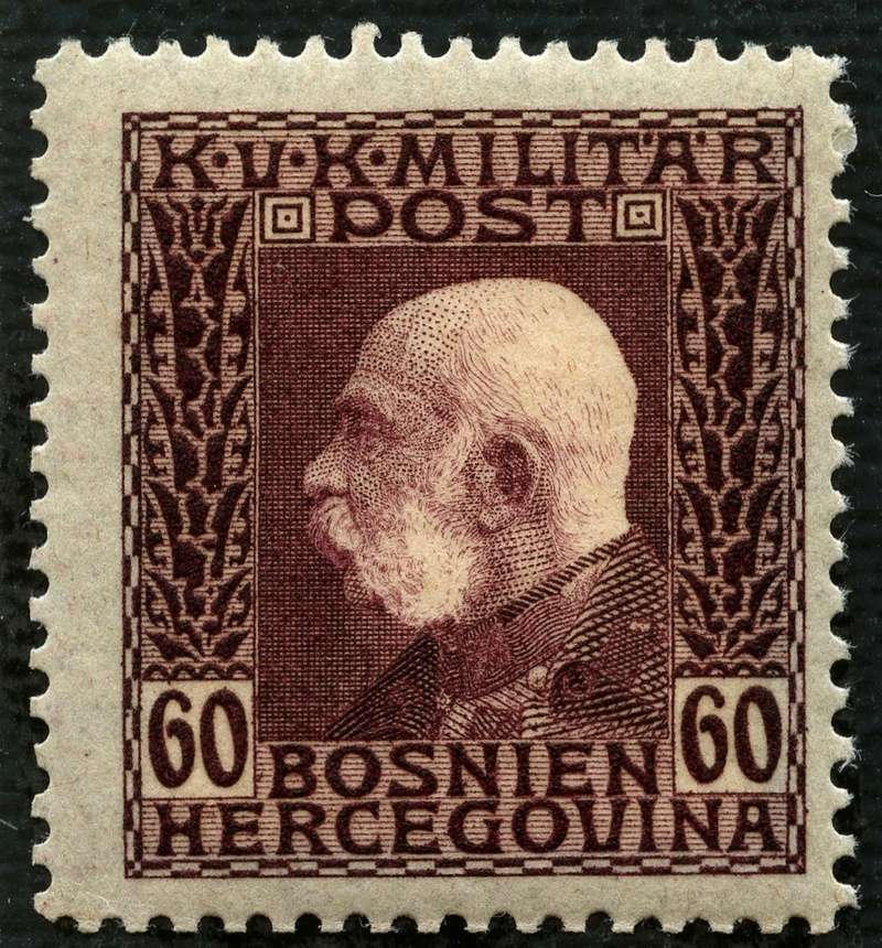 Österreich Bosnien-Herzegowina "Freimarkenausgabe 1912" Nr. 64 bis 84" 78_sch10