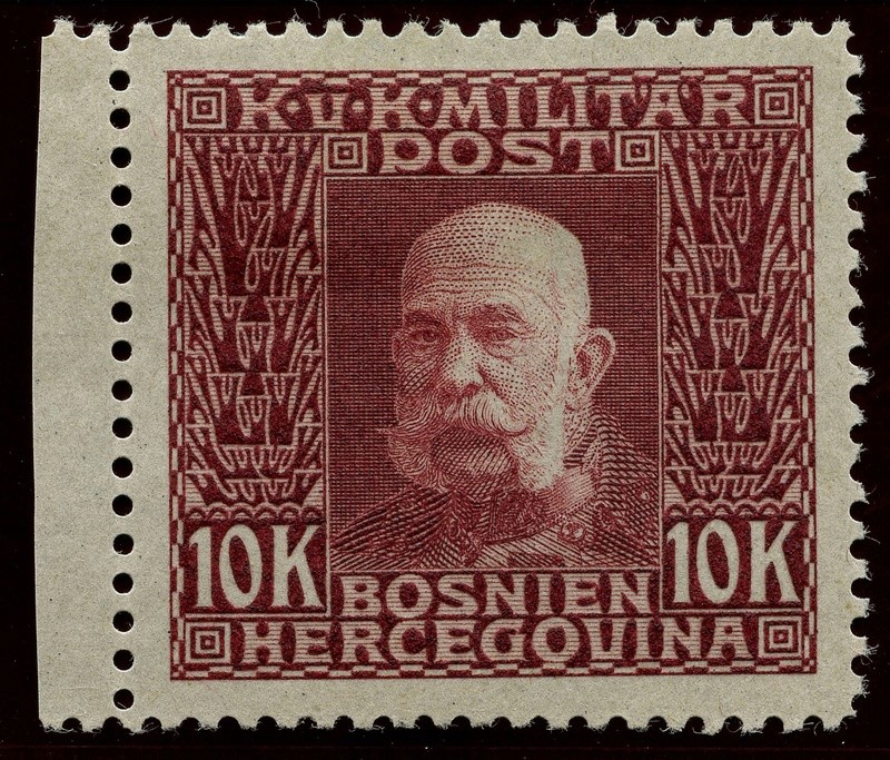 Bosnien - Österreich Bosnien-Herzegowina "Freimarkenausgabe 1912" Nr. 64 bis 84" 84_pve10