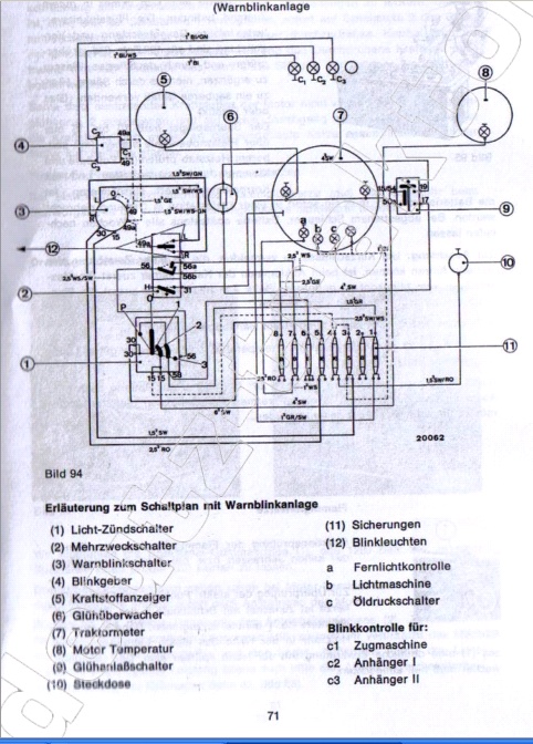 electricite deutz D6206 5506_311