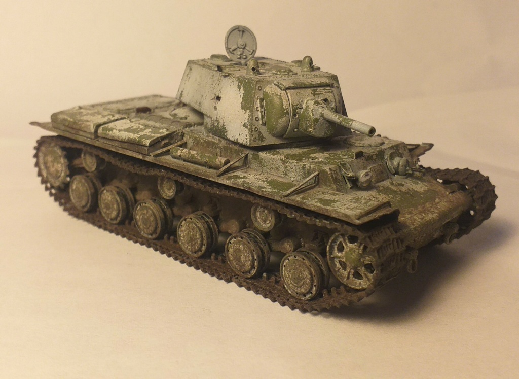 * 1/72 Fil rouge 2022 / CCCP * 1/72     KV-1 modèle 40   Trumpeter 20220412