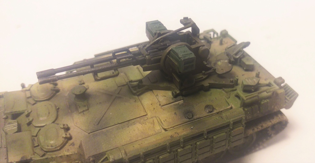 * 1/72 Fil rouge 2022 *** Made in C.C.C.P.  1/72    MT-LB ZSU 23  Terminé en pg 1 20220658