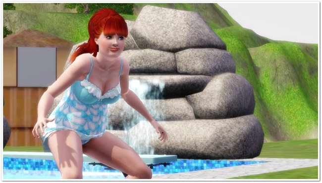 Beach Villa - Sims 3 Story 414