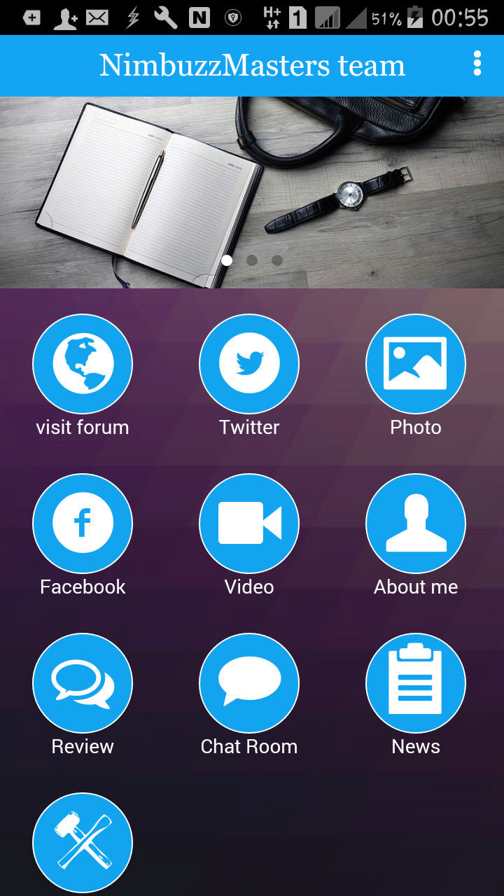 Masters: NimbuzzMasters android App with chat room Screen10