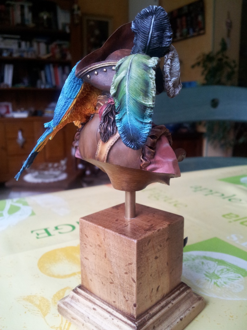 Buste du pirate et son perroquet... 20140119