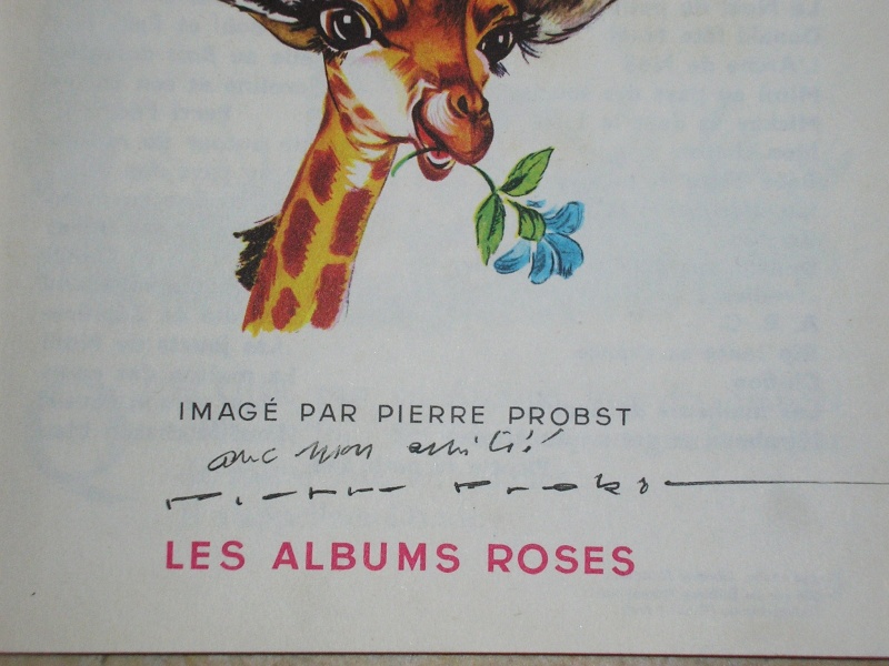 Pierre Probst : son oeuvre, Caroline et ses amis en France et dans le monde - Page 5 Autogr10