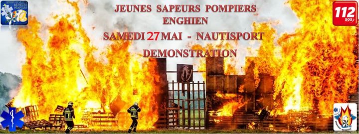 Démonstration des Jeunes Sapeur-Pompier d'Enghien 18402211