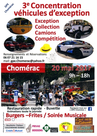  3°Concentration Véhicules d'exception CHOMERAC 20 mai 2017 Chomer12