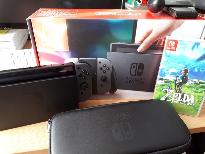 [VDS] Nintendo switch + jeux + housse officiel 20170512