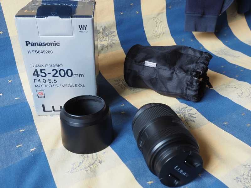 [vends] Panasonic Lumix G vario 45-200mm F4.0-5.6 Mega OIS VENDU P6120610