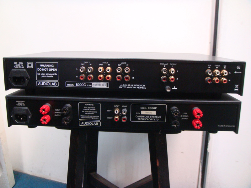 audiolab 8000Q and 8000P(sold) Dsc04811