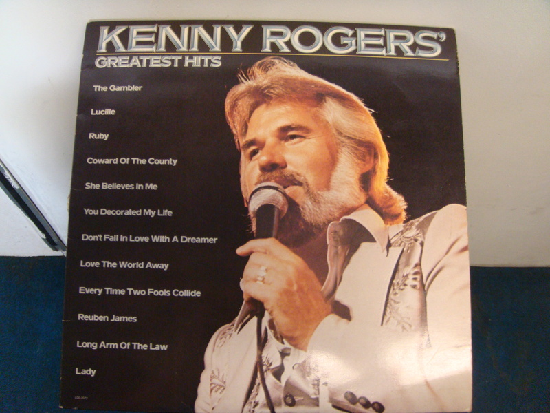 kenny rogers greatest hits LP(sold) Dsc05114