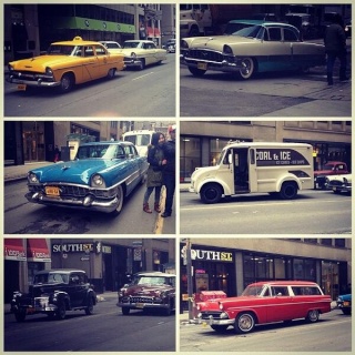 FAN PICS OF SOME OF THE COOL 1950's VEHICLES BEING USED ON SET OF 'LIFE' Life2220