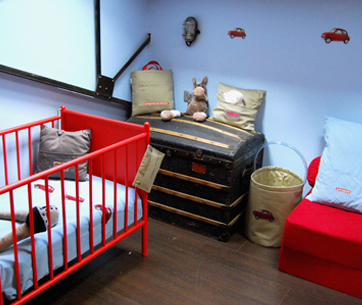 Chambre Bebe Rouge