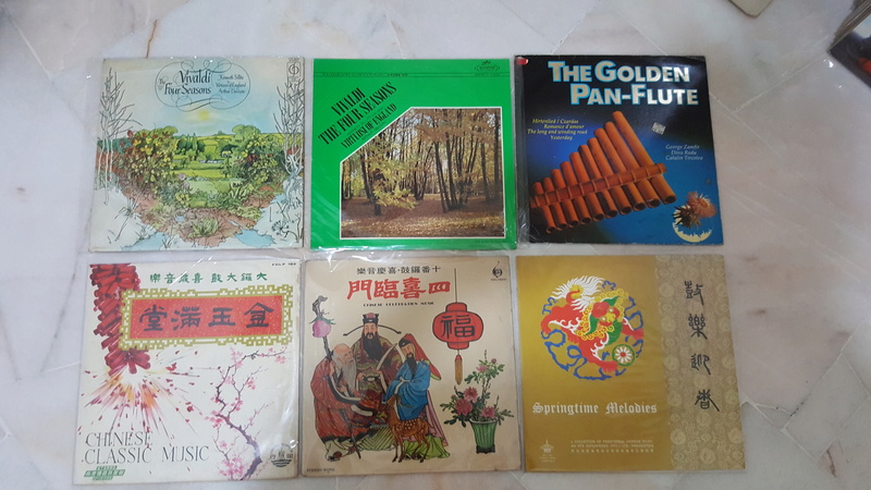 English and Chinese Vinyl lps 20170410