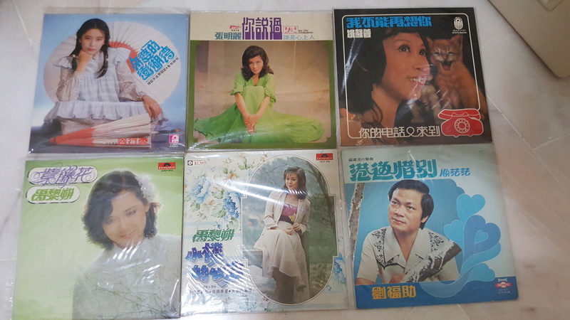 English and Chinese Vinyl lps 20170413
