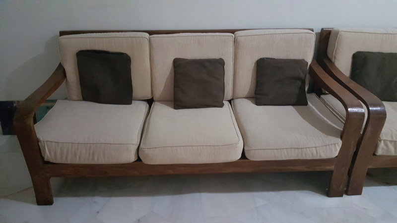 Teak/ Jati sofa set sold 20170615