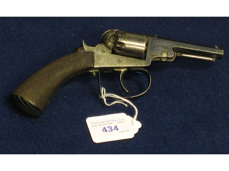 Revolver à percussion Herman David, entre 1856 et 1858. Lot04310