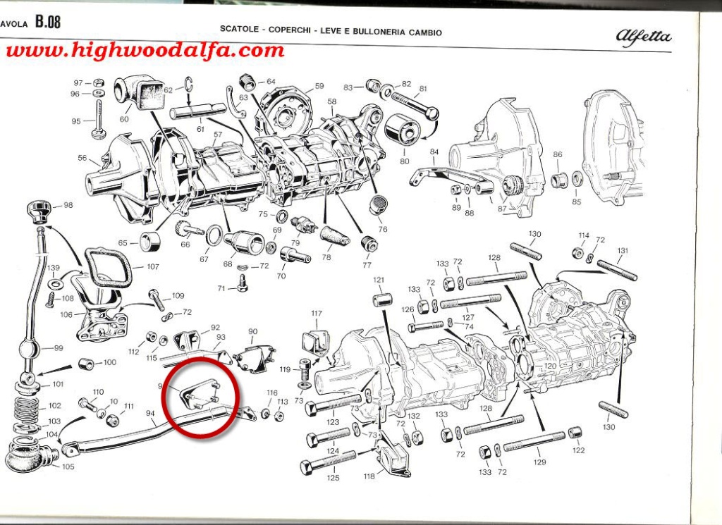 [TROUVÉ] pièce de liaison commande de changement de vitesse 116_b010