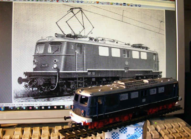 E344 01 - eine Lok für DB und SNCF Dscf6829