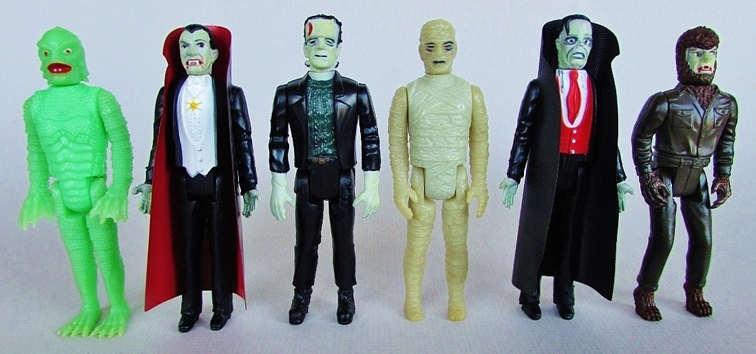 REMCO UNIVERSAL STUDIOS MINI MONSTER FIGURES (3 3/4 " scale) Z_glow15