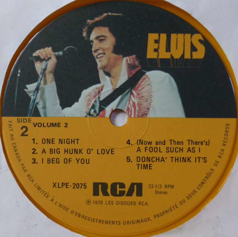 ELVIS GOLD RECORDS Vol. 2 - 50,000,000 ELVIS FANS CAN'T BE WRONG P1020615