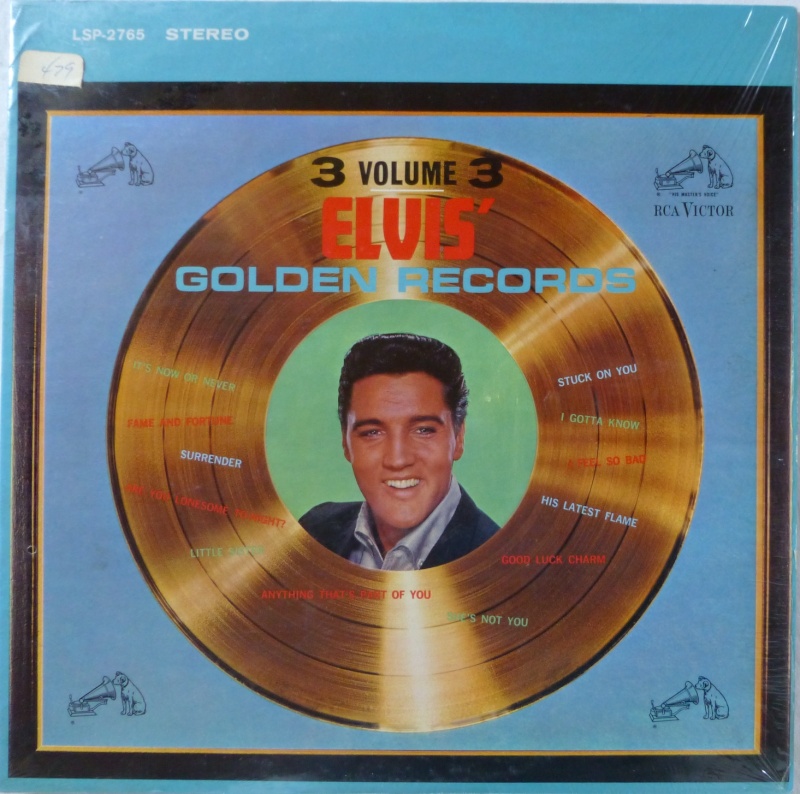 ELVIS' GOLD RECORDS VOL 3 P1020821