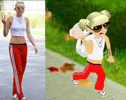 Celebrity Look-a-like Contest Mileyc10
