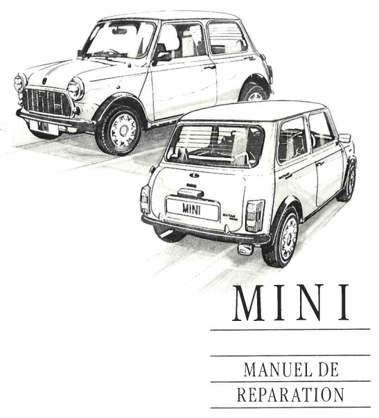 Manuel de réparation Austin Mini Rover de 1976 à ... Manuel11