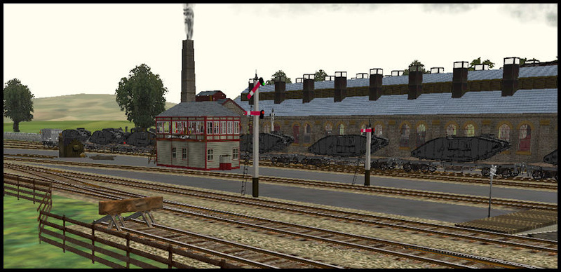 World War One tank movement on Skipton-Carlisle 1920 Ww1_ta10