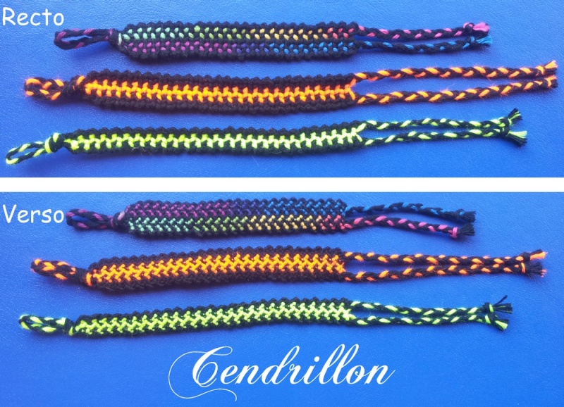 Cendrillon : Mes bracelets (1) Knitte10