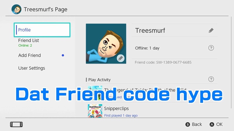 Friend Codes and Ting C6jorq10