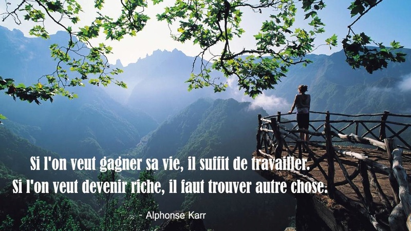 Citation du jour : Si l'on veut gagner sa vie 70382310